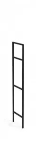 HALMAR Kovový rám MOBIUS 95 cm čierny