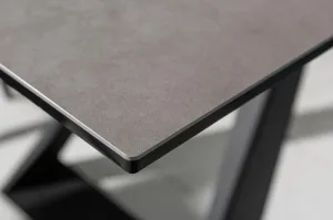 Rozkladací jedálenský stôl CHLORIS Dekorhome Antracit