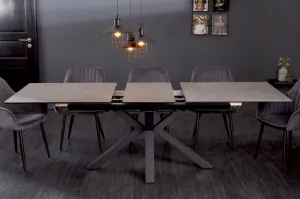 Rozkladací jedálenský stôl EUFEMOS Dekorhome Mramor