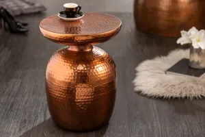 Odkladací stolík SINIS Dekorhome Strieborná
