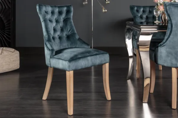 Chesterfield jedálenská stolička 2 ks FRIXON Dekorhome