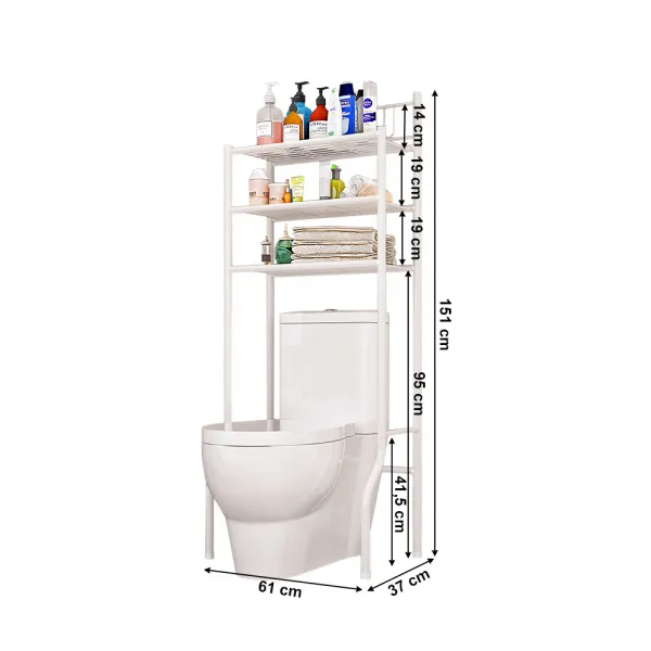Regál nad WC REMIN Tempo Kondela