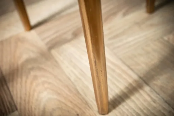 Odkladací stolík 2 ks ARIADNA Dekorhome Strieborná