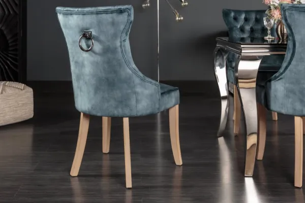Chesterfield jedálenská stolička 2 ks FRIXON Dekorhome