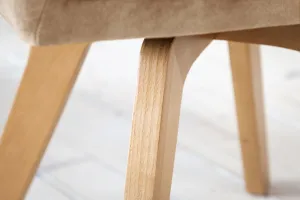 Otočné jedálenské kreslo 2 ks NESTOR Dekorhome Sivá