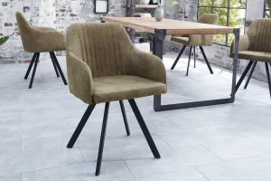 LuxD Dizajnové kreslo Mallory sivé