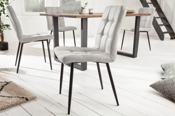 LuxD 24718 Dizajnová stolička Modern vintage hnedá