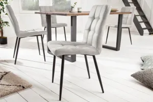 LuxD 24718 Dizajnová stolička Modern vintage hnedá