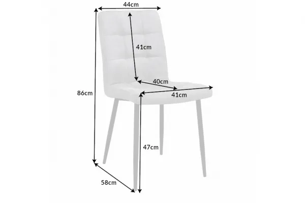 LuxD 24718 Dizajnová stolička Modern vintage hnedá