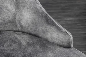 Chesterfield jedálenská stolička 2 ks ZETHOS Dekorhome Modrá