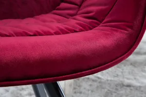 LuxD 24120 Dizajnová stolička Kiara horčicový zamat