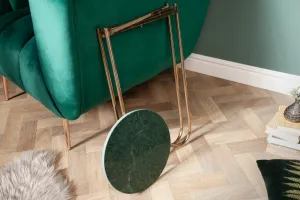 Odkladací stolík DAFNE Dekorhome Achát