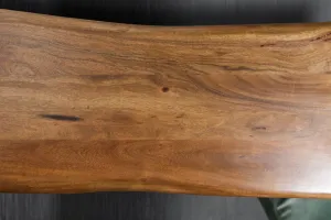 LuxD Dizajnová lavica Massive Honey 200 cm akácia