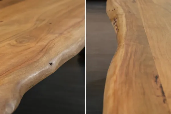 LuxD Dizajnová lavica Massive X Honey 200 cm akácia