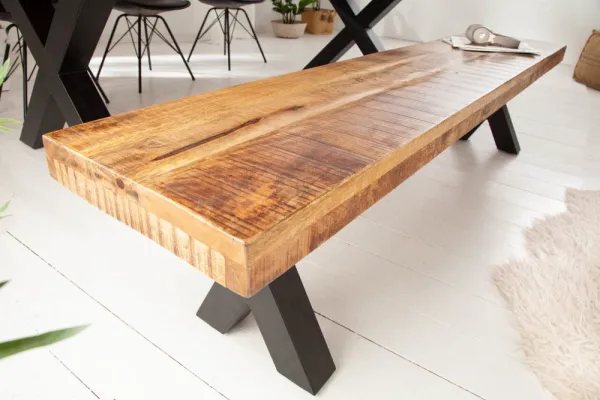 Jedálenská lavica THOR 7 cm Dekorhome 200 cm
