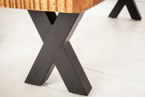 Jedálenská lavica THOR 7 cm Dekorhome 200 cm