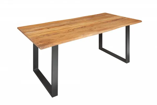 Jedálenský stôl ATHAMÁS divoká akácia Dekorhome 180x90x77 cm