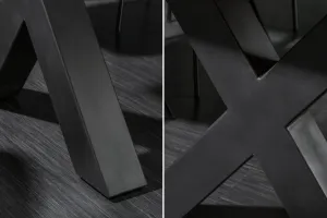 Jedálenský stôl ATHAMÁS akácie Dekorhome 240x97-106x77 cm