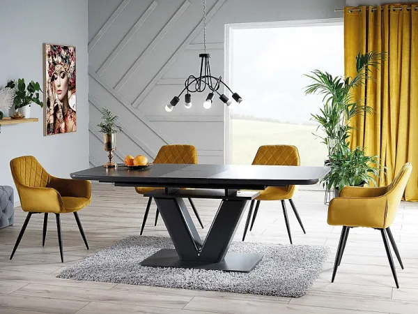 Jedálenské kreslo LINEA VELVET - POSLEDNÉ KUSY