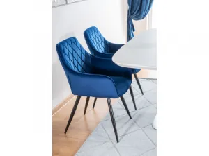 Jedálenské kreslo LINEA VELVET - POSLEDNÉ KUSY