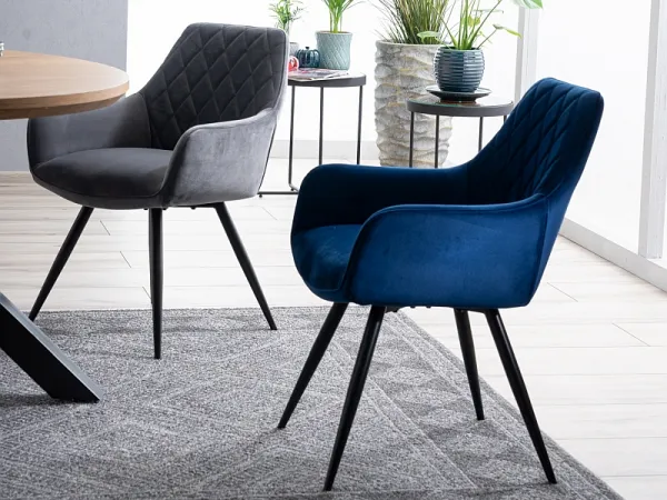 Jedálenské kreslo LINEA VELVET - POSLEDNÉ KUSY