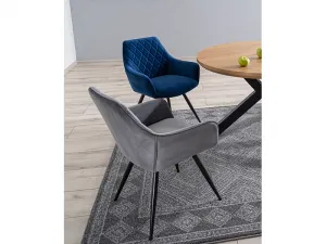 Jedálenské kreslo LINEA VELVET - POSLEDNÉ KUSY