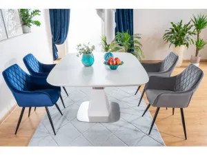 Jedálenské kreslo LINEA VELVET - POSLEDNÉ KUSY