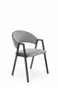 HALMAR Jídelní židle K473 šedá