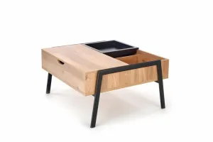 HALMAR Konferenční stolek PODIUM přírodní