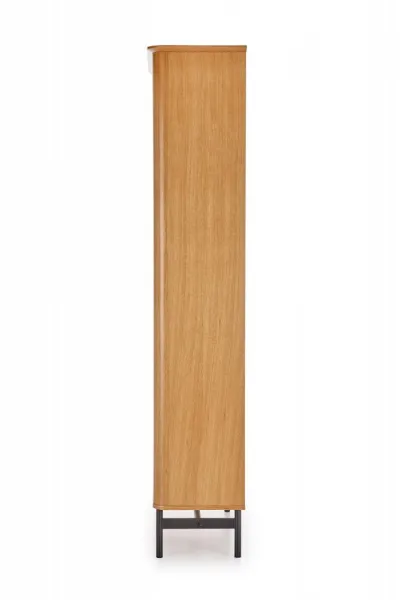 HALMAR Regál Smart REG-1 dub/čierny