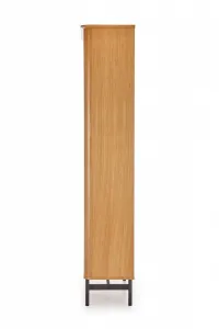 HALMAR Regál Smart REG-1 dub/čierny
