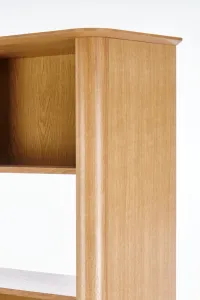 HALMAR Regál Smart REG-1 dub/čierny