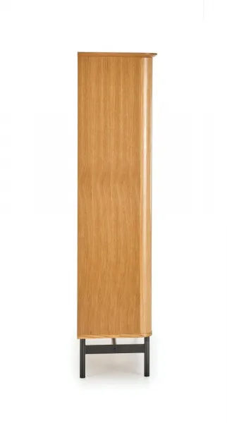 HALMAR Regál Smart REG-2 dub/čierny