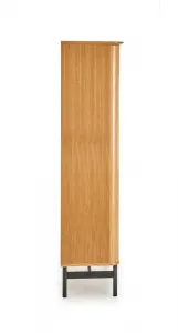 HALMAR Regál Smart REG-2 dub/čierny