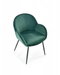 Jedálenské kreslo K480 Halmar Sivá