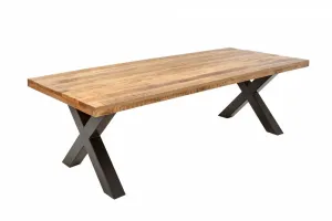 Jedálenský stôl THOR X Dekorhome 200x100x77 cm