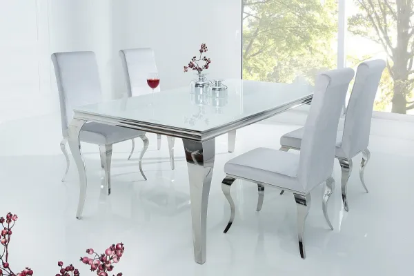 Jedálenský stôl ZETHOS 180 cm Dekorhome Biela