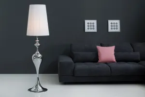 Stojacia lampa LUANDA Dekorhome Čierna