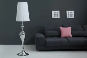 Stojacia lampa LUANDA Dekorhome Čierna