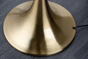 Stojacia lampa LUANDA Dekorhome Čierna