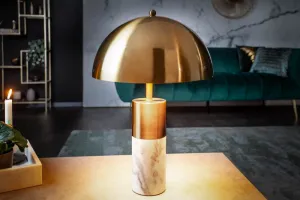 Stolová lampa BUCURESCI Dekorhome Čierny mramor