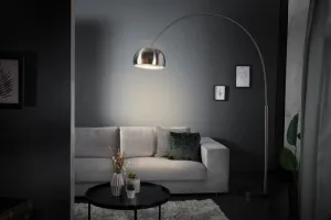 Stojaca lampa BANGUI 170 - 210 cm Dekorhome Medená