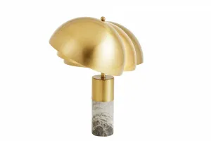 Stolová lampa BUCURESCI Dekorhome Čierny mramor