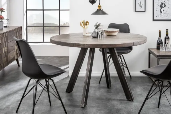 Jedálenský stôl THOR 120 cm Dekorhome Prírodné drevo