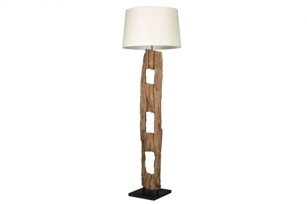 Stojacia lampa IDAIA Dekorhome Biela