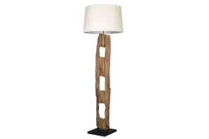 Stojacia lampa IDAIA Dekorhome Biela