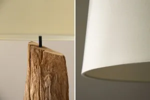 Stojacia lampa IDAIA Dekorhome Biela