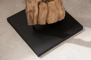 Stojacia lampa IDAIA Dekorhome Biela