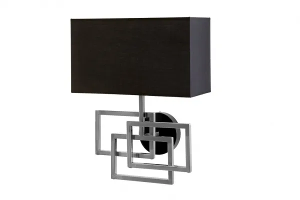 Nástenná lampa PERSEFONE Dekorhome Strieborná
