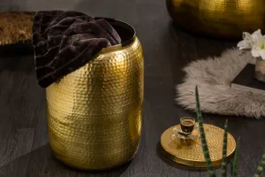 Odkladací stolík SINIS Dekorhome Strieborná